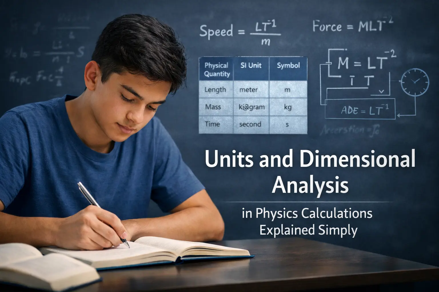 Units and Dimensional Analysis in Physics Calculations Explained Simply